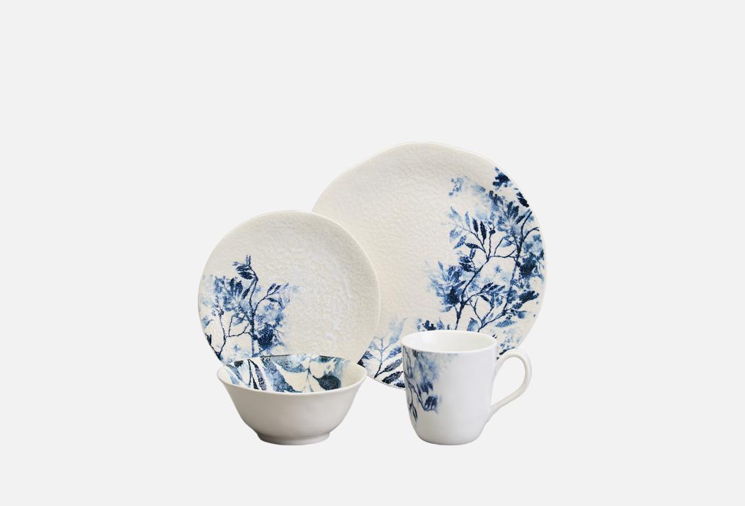 

НАБОР ОБЕДЕННЫЙ LEFARD, Принт, FOREST TALE, BLUE 16 шт