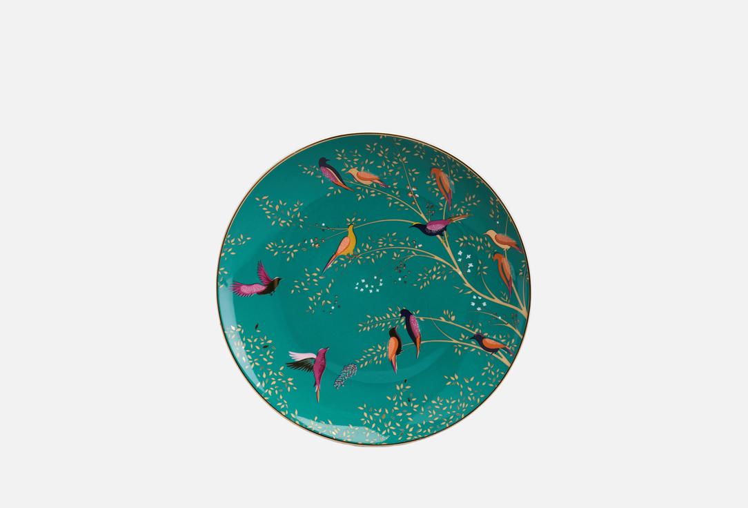Изображение товара ТАРЕЛКА ЗАКУСОЧНАЯ Lefard GOLDEN BIRDS, ЗЕЛЕНЫЙ, 20х2 СМ