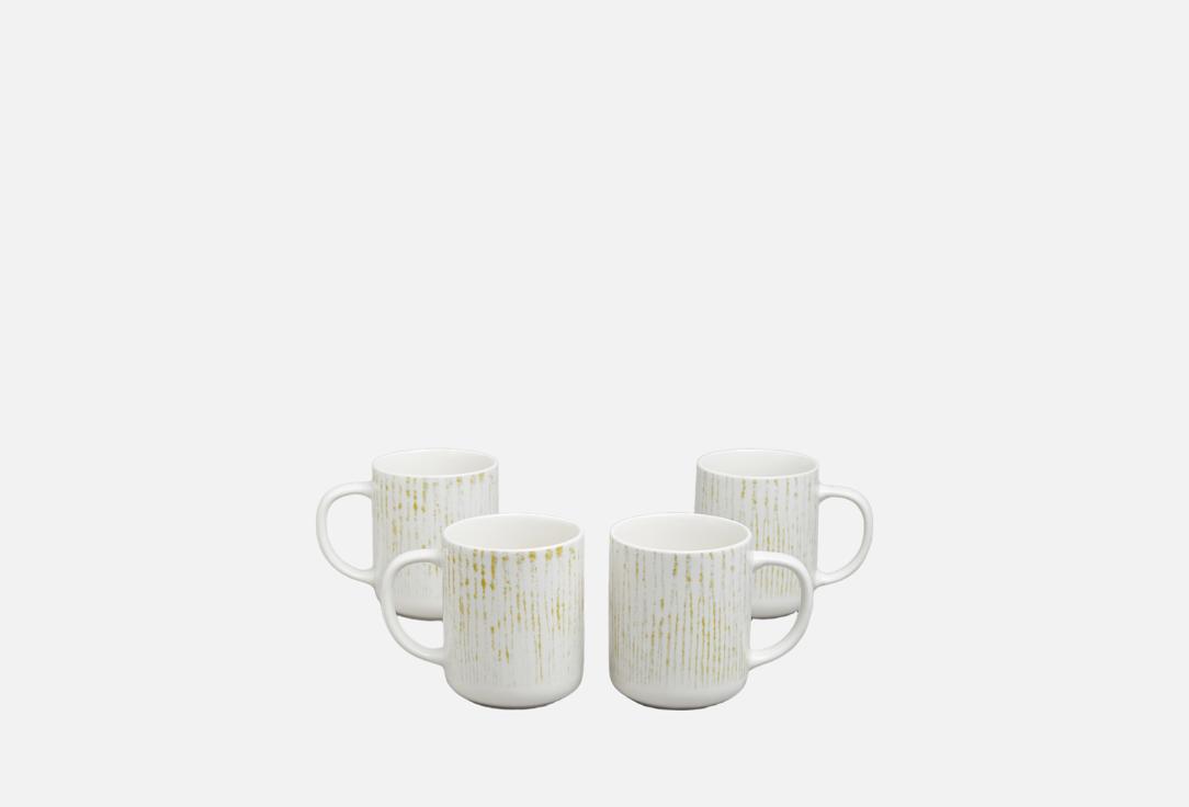 Изображение товара НАБОР КРУЖЕК Bronco DAILY, ГОРЧИЧНЫЙ