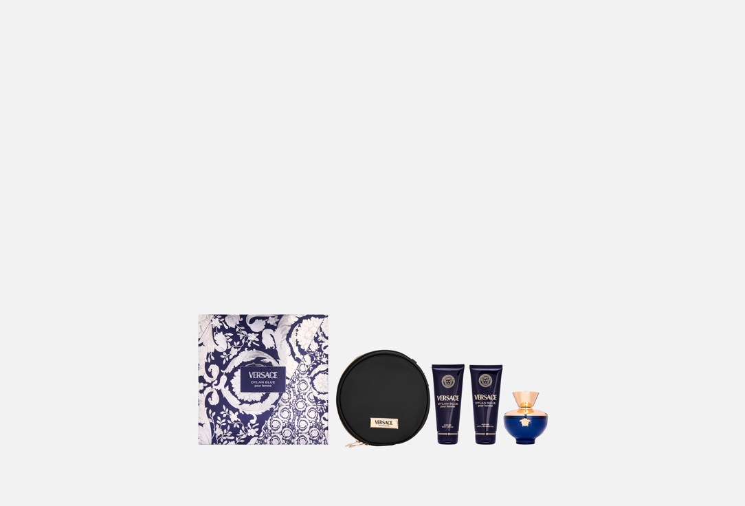 Изображение товара Подарочный набор Versace Dylan Blue Pour Femme 100 мл + аксессуары