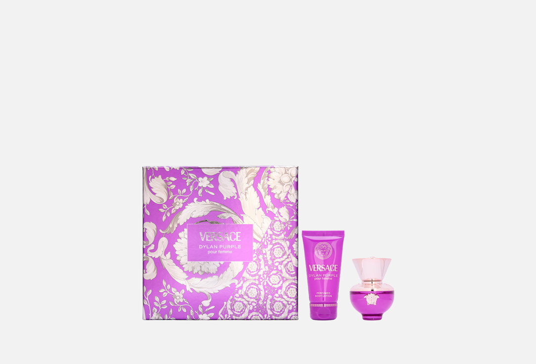 Изображение товара подарочный парфюмерный набор Versace DYLAN PURPLE