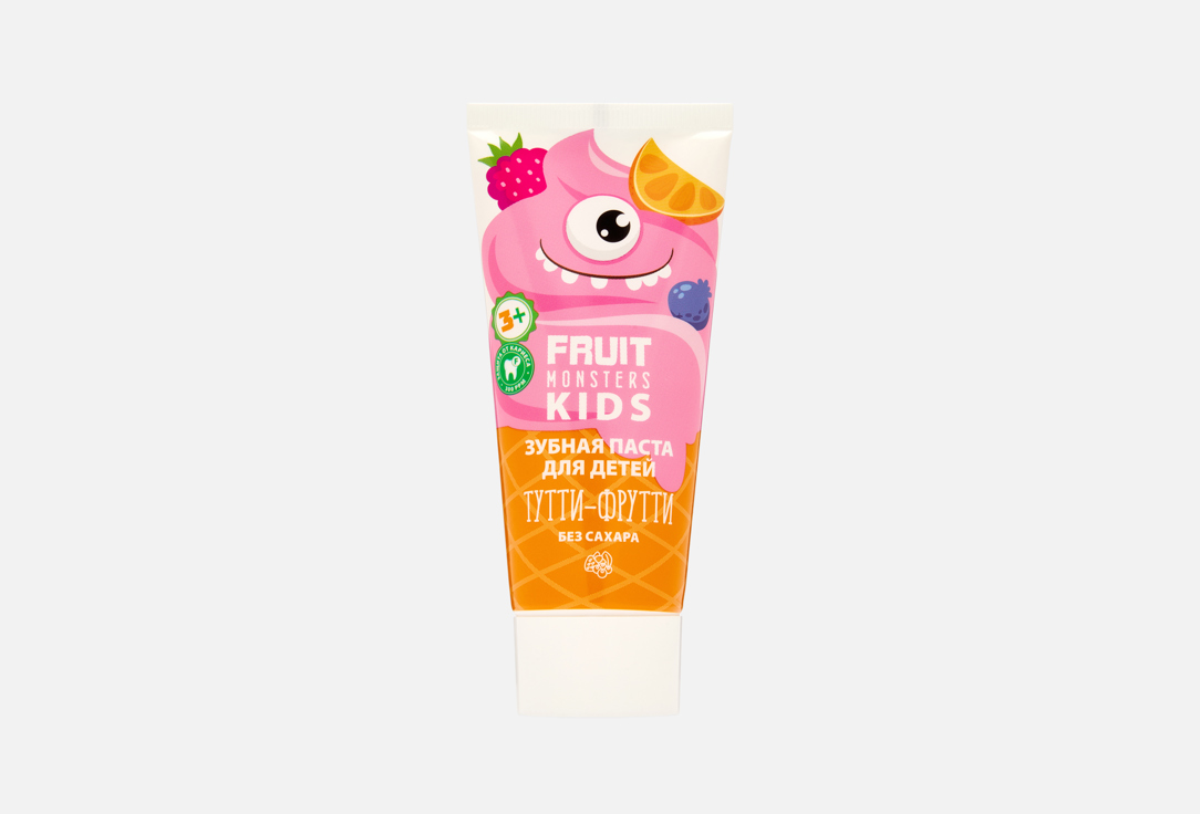 Изображение товара Детская зубная паста от 3 лет Фрутомонстры Мегамонстры тутти-фрутти
