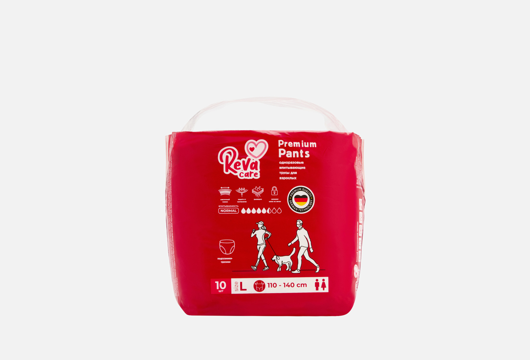 Изображение товара Впитывающие трусы для взрослых Reva Care Normal l