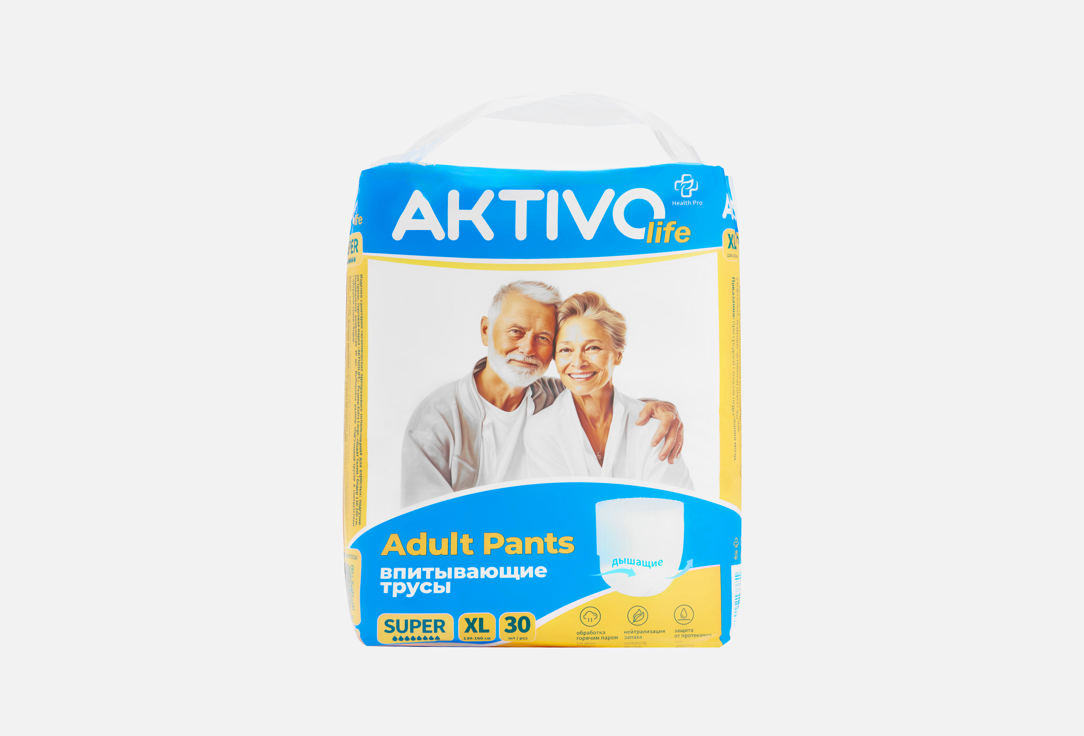 Изображение товара Впитывающие трусы для взрослых AKTIVOLIFE Life super xl