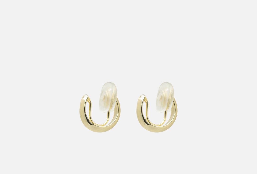 

Серьги-клипсы THE SI, Полукруг 2 шт