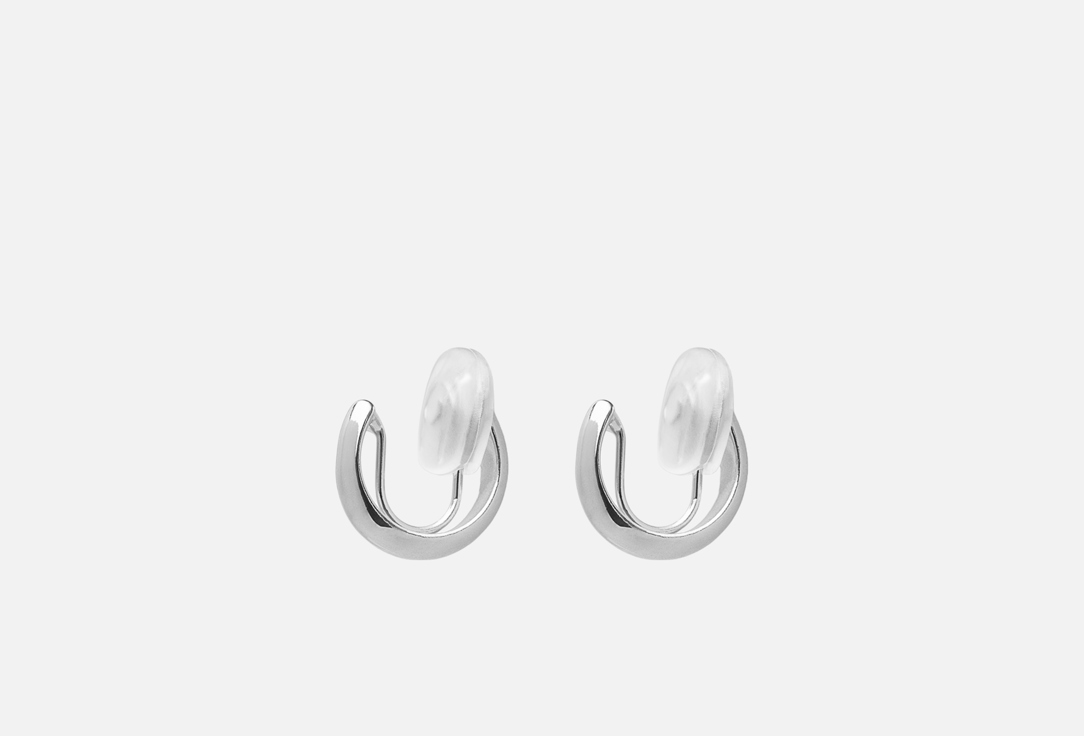 

Серьги-клипсы THE SI, Полукруг 2 шт