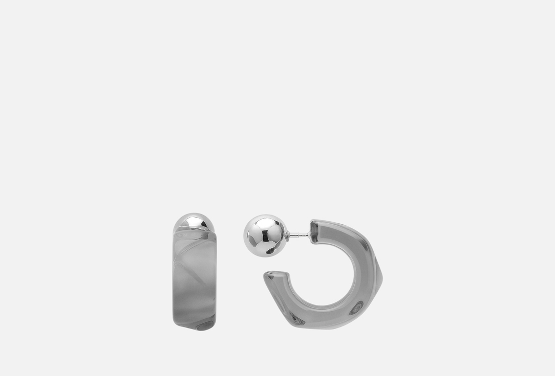 Изображение товара Серьги the Si Полукруг