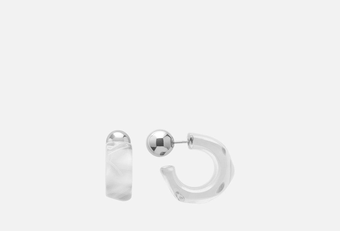 Изображение товара Серьги the Si Полукруг