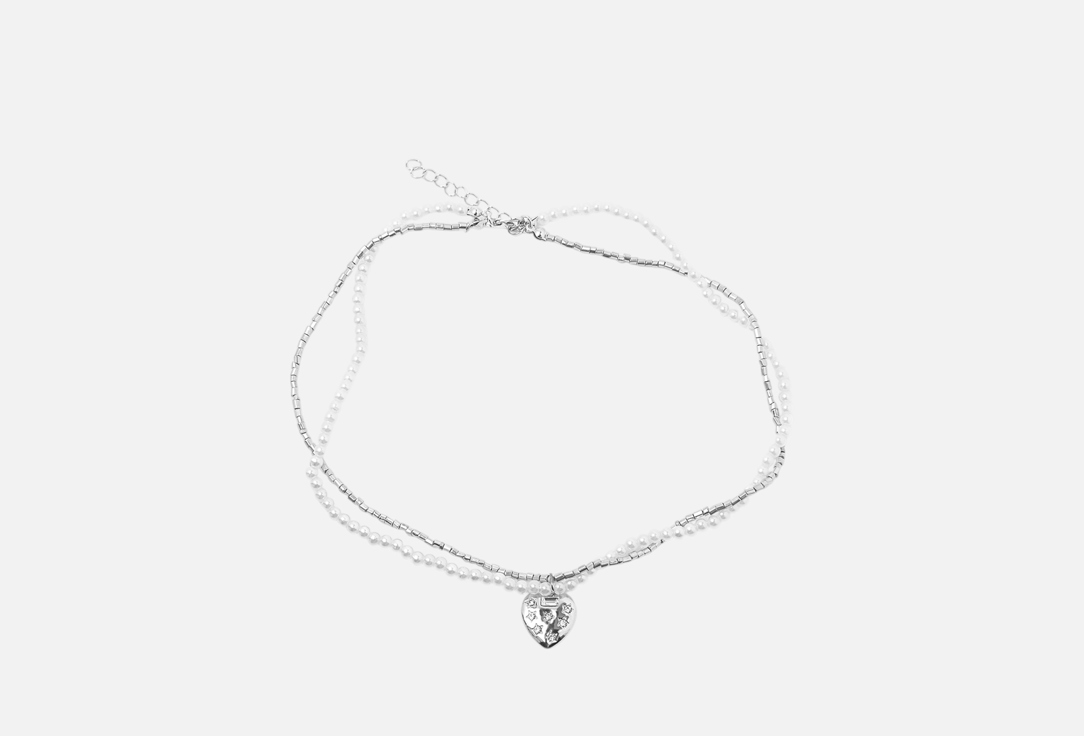 

Колье двойное THE SI, Сердце 1 шт