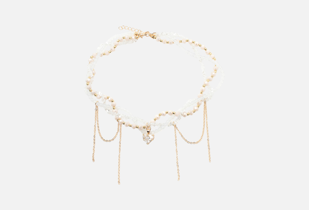 Изображение товара Колье многослойное the Si Сердце