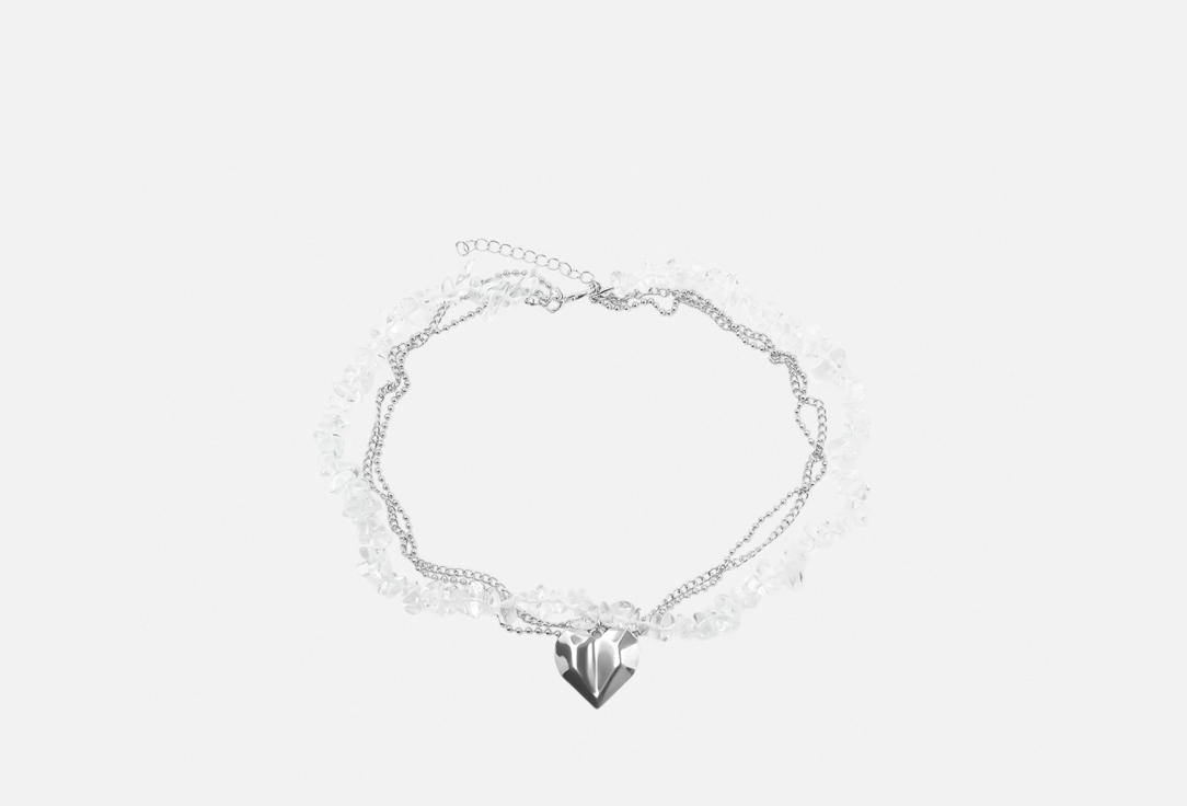 Изображение товара Колье многослойное the Si Сердце