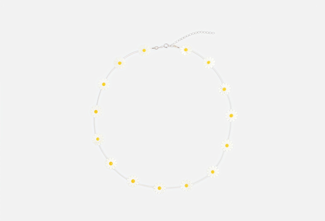 Изображение товара Колье серебряное Cheeky Me Ромашки