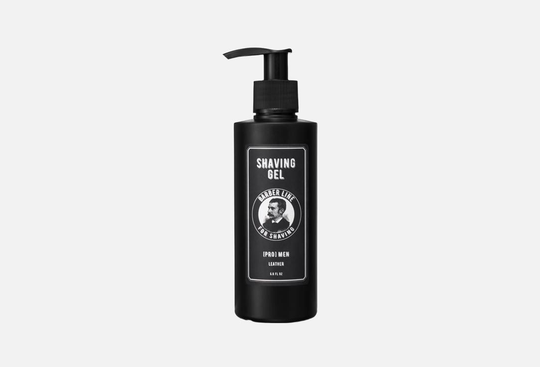 

Гель для бритья BARBER LINE, Leather 200 мл