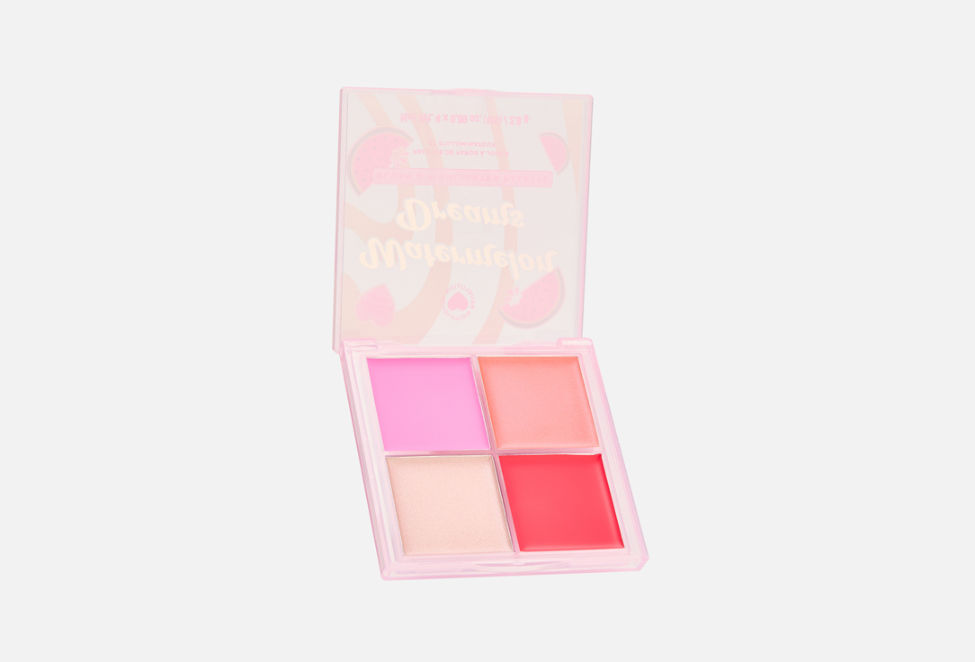 Изображение товара Палетка для макияжа лица I Heart Revolution Watermelon dreams blush & highlighter