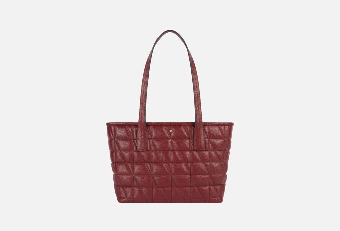 Изображение товара Сумка через плечо из кожи Geox Gardren M бордовая