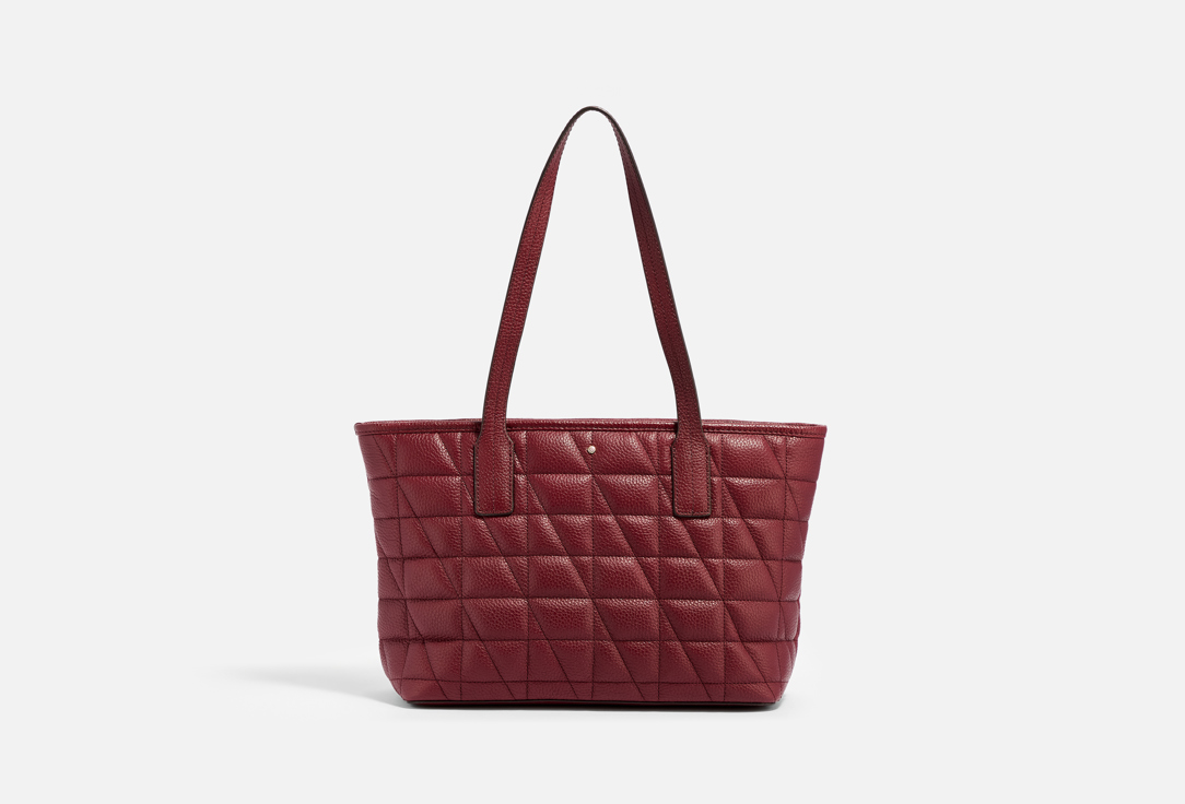 Изображение товара Стильная женская сумка через плечо из натуральной кожи Geox Gardren M бордовая