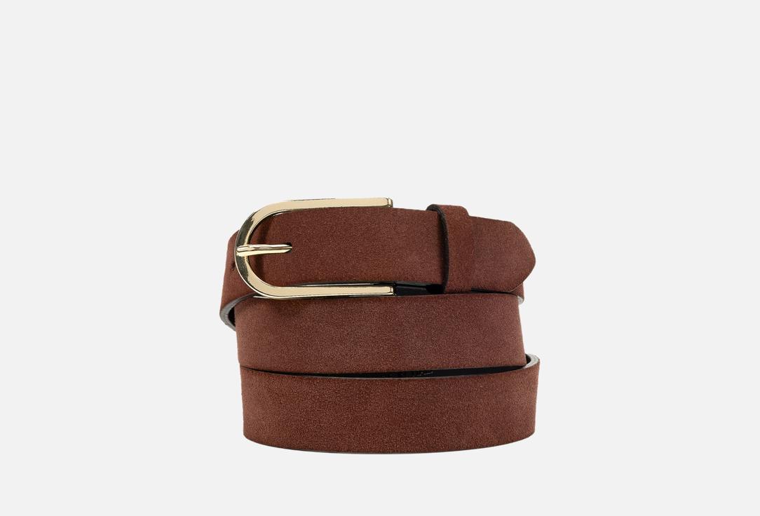 Изображение товара Ремень из замши Geox кирпичного цвета для женщин 80 см Italy