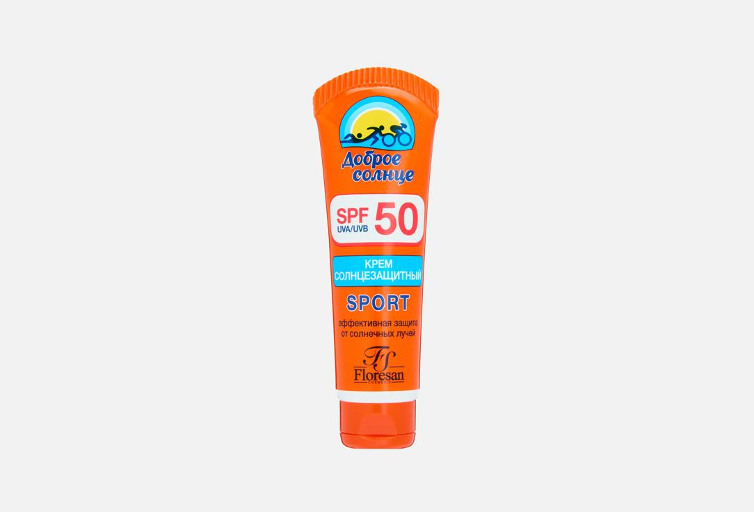 Изображение товара Солнцезащитный крем для лица и тела SPF 50+ Floresan sport 60 мл надежная защита от UVA UVB