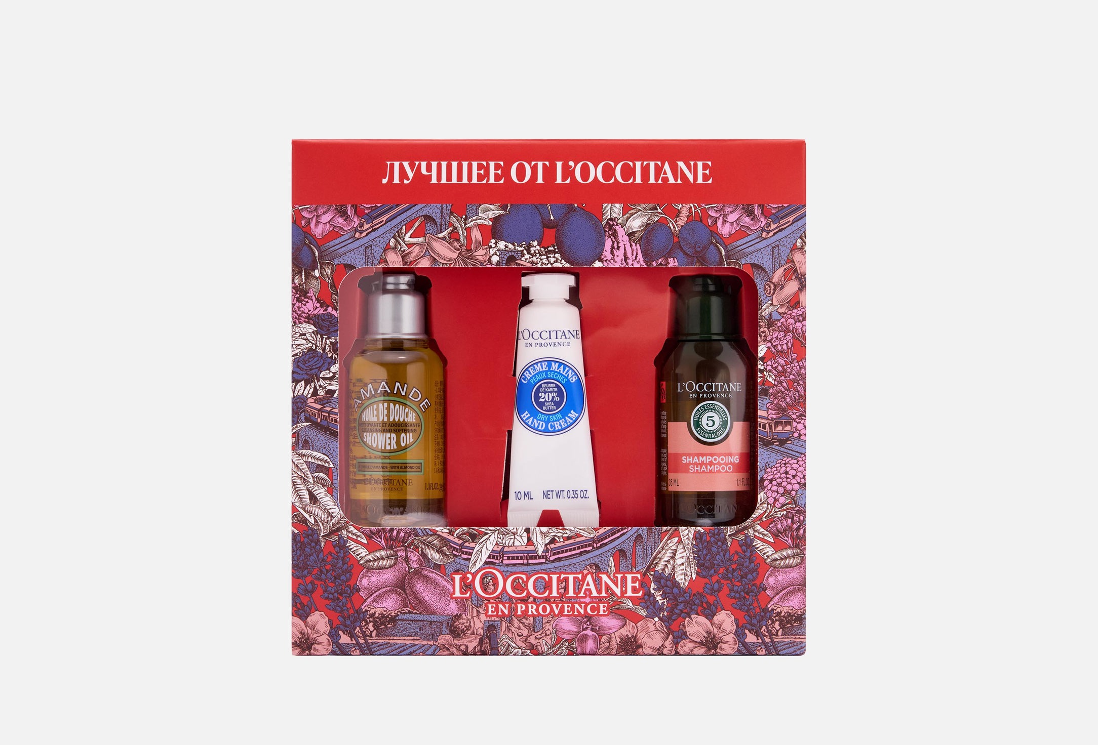 L'Occitane Подарочный набор Лучшее 3 шт — купить, цена в Москве
