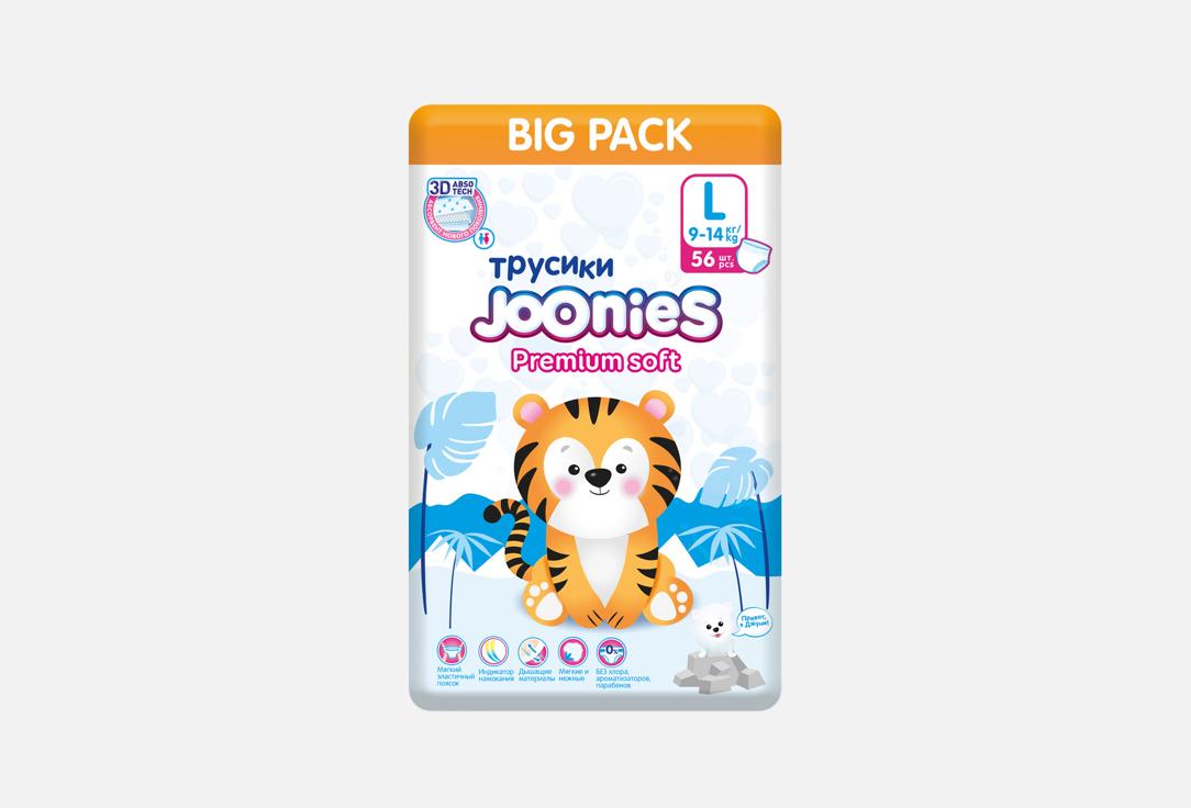 Изображение товара Трусики-подгузники Joonies Premium Soft, размер L, 9-14 кг