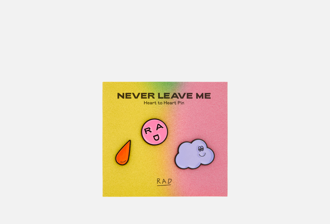 

Hабор значков RAD, Heart to Heart 001 3 шт