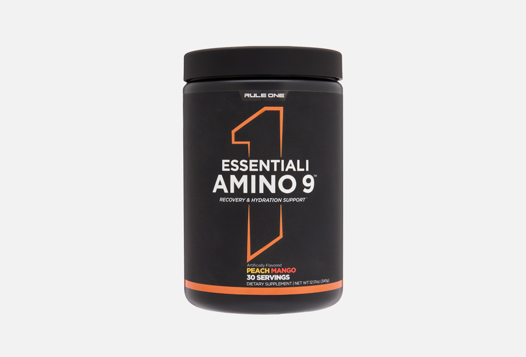 Essential Amino 9, Персик-манго в порошке 345 г