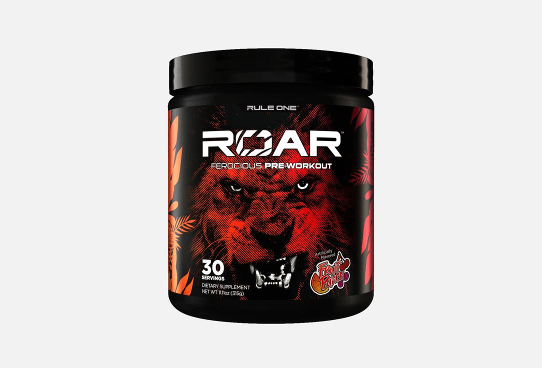 Изображение товара Предтренеровочный комплекс Rule 1 roar, Фруктовый Пунш в порошке