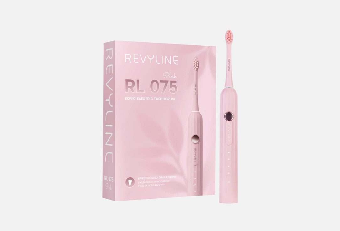 Изображение товара Электрическая зубная щетка Revyline RL 075 Pink с 4 режимами работы и влагозащитой