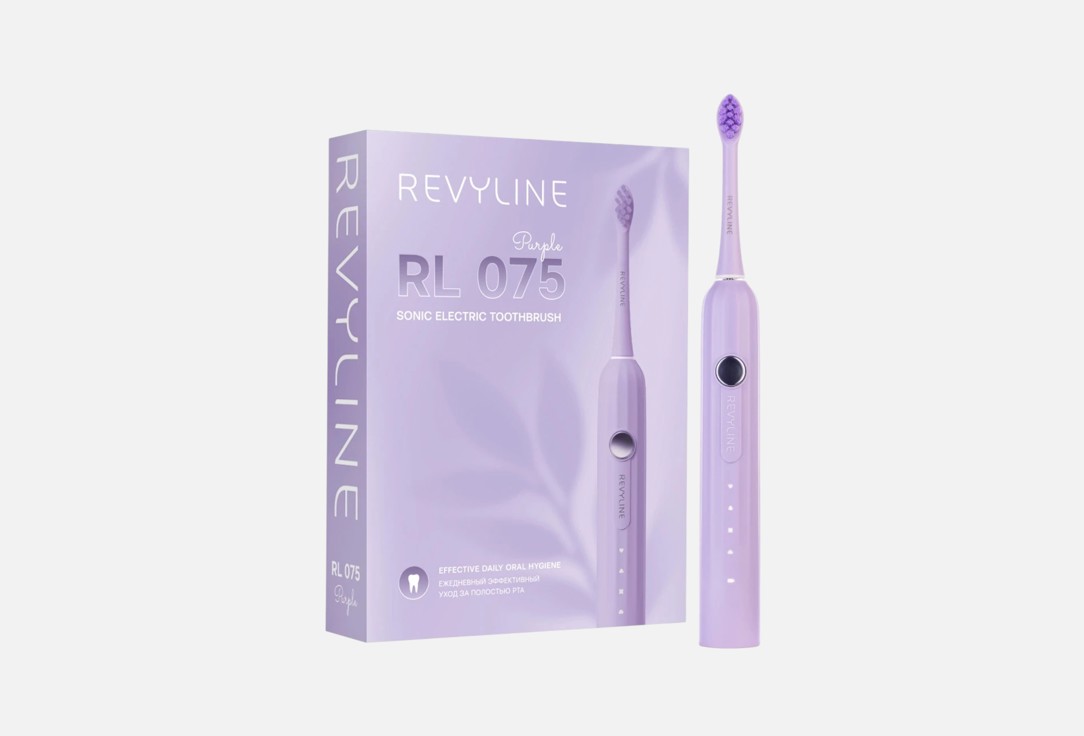 Изображение товара Электрическая зубная щетка Revyline RL 075 Lilac с 4 режимами и таймером
