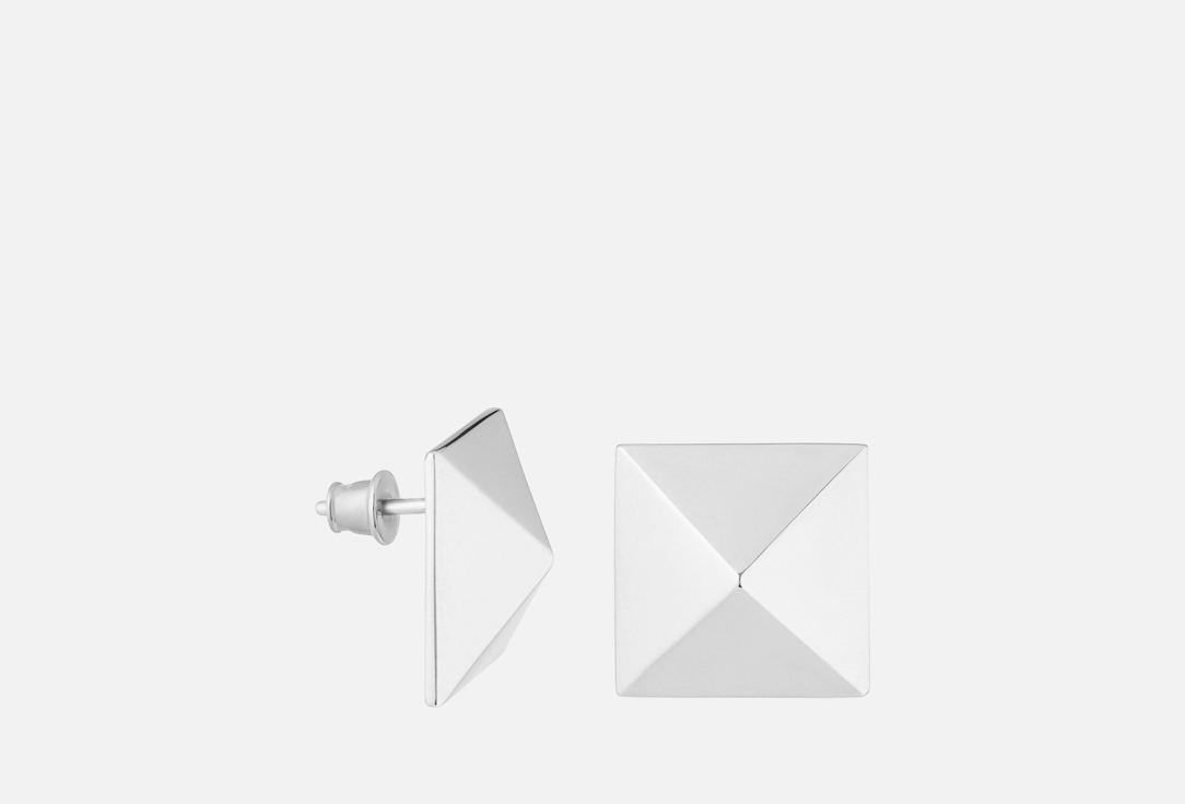 Изображение товара Элегантные серебряные серьги JENJA CleoX2 из серебра 925 пробы с родиевым покрытием для женщин