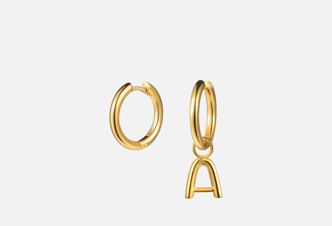 Изображение товара Серьги серебряные JENJA Монограм А