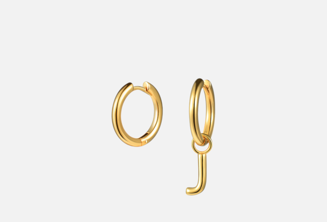 Изображение товара Серьги серебряные JENJA Монограм Джей