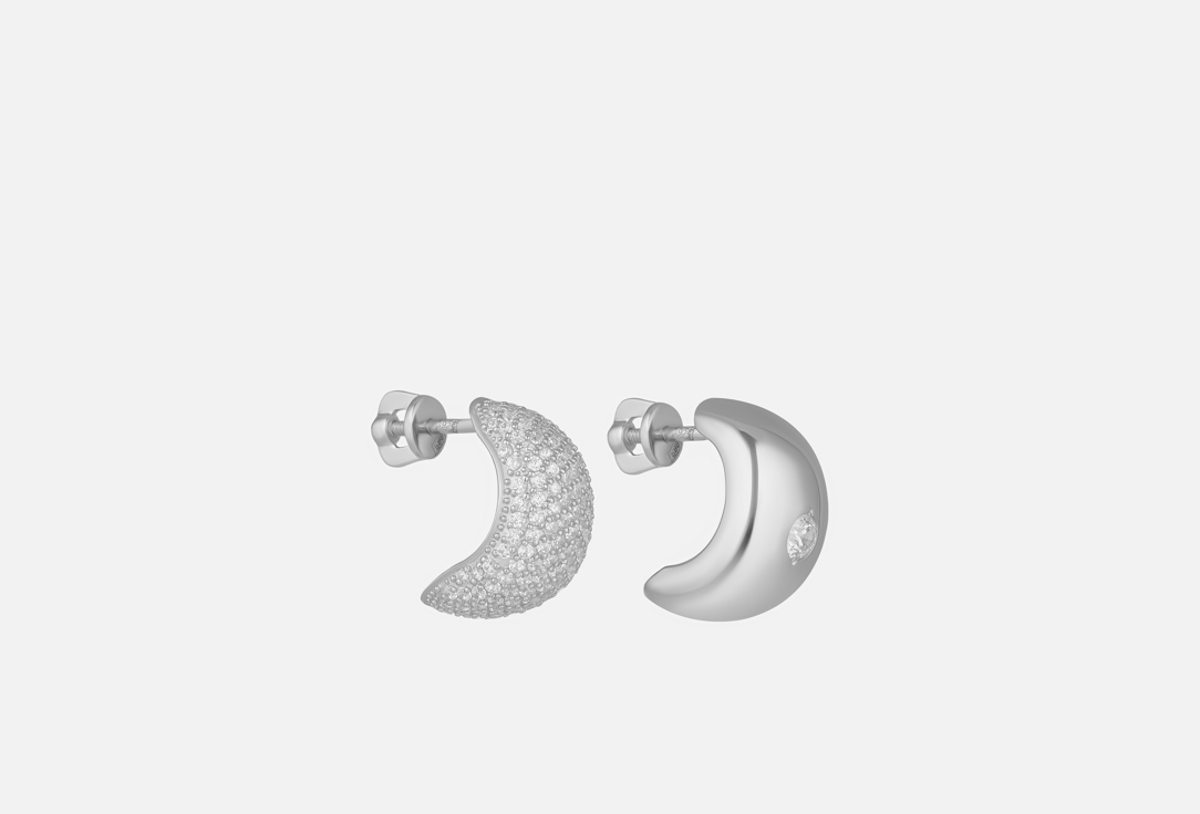 

Серьги серебряные ACSY, Same, but Not 2 шт