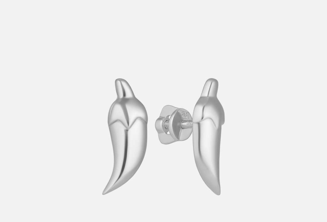 

Серьги серебряные ACSY, Остра на язык 2 шт