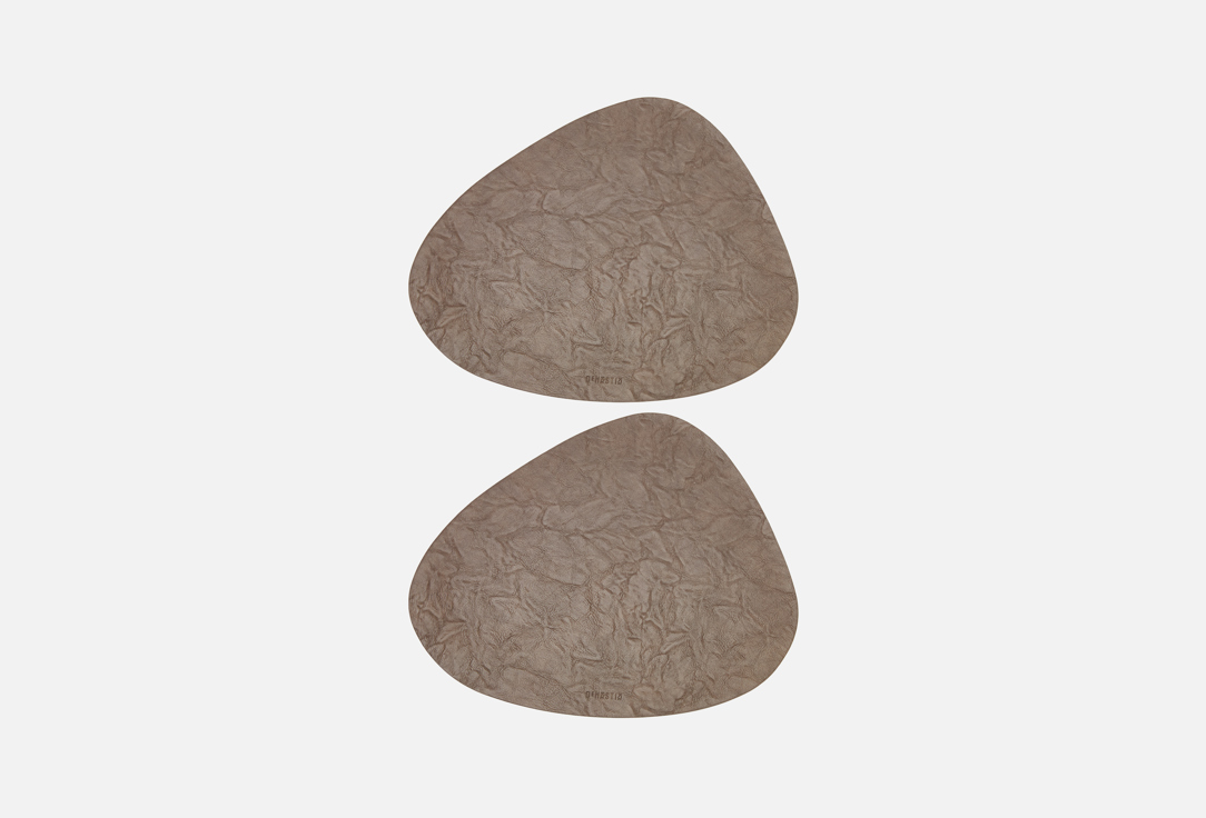 Изображение товара Набор салфеток сервировочных DeNASTIA Soft, серый, 45x36 см