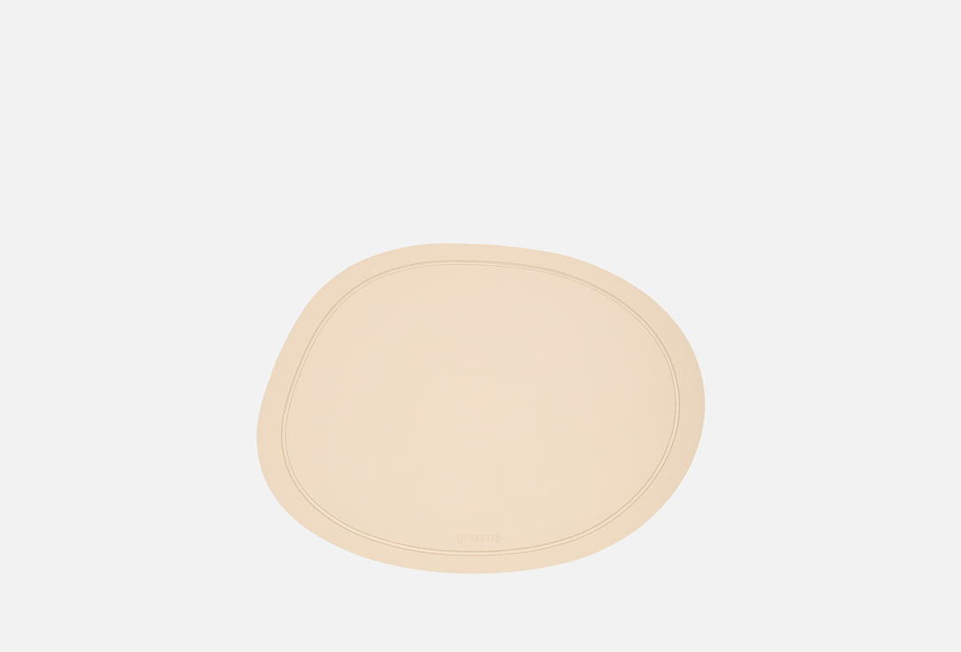 

Салфетка сервировочная DENASTIA, Белый, С отстрочкой, молочный, 44x33 см 1 шт