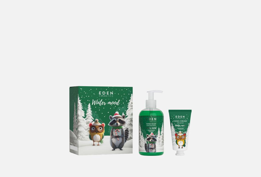 Изображение товара Подарочный набор для ухода за кожей рук EDEN Winter Mood крем и мыло 245 мл