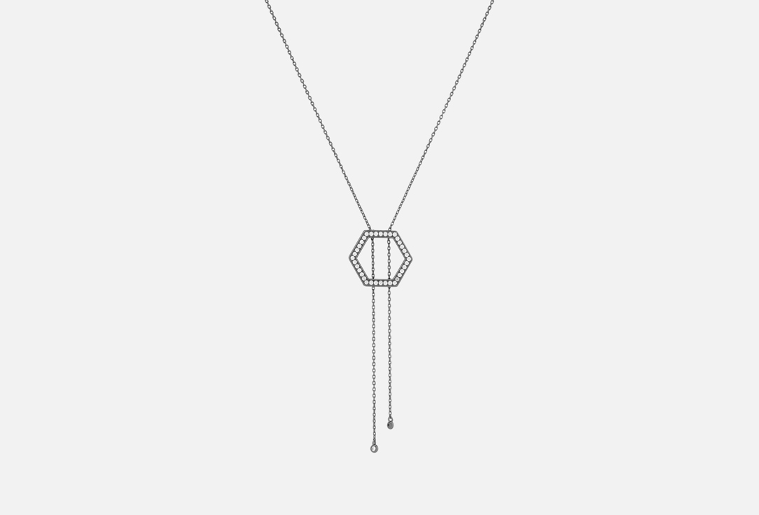 Изображение товара Колье серебряное Mendel Geo Black
