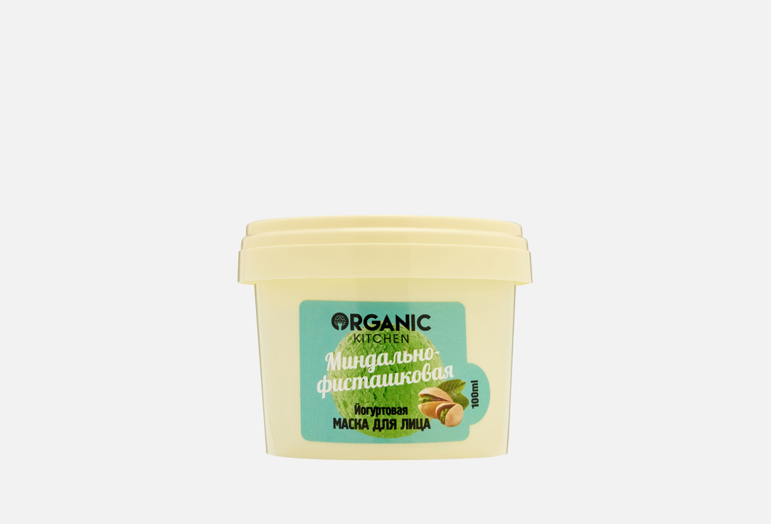 

Йогуртовая маска для лица ORGANIC KITCHEN, Almond-pistachio 100 мл