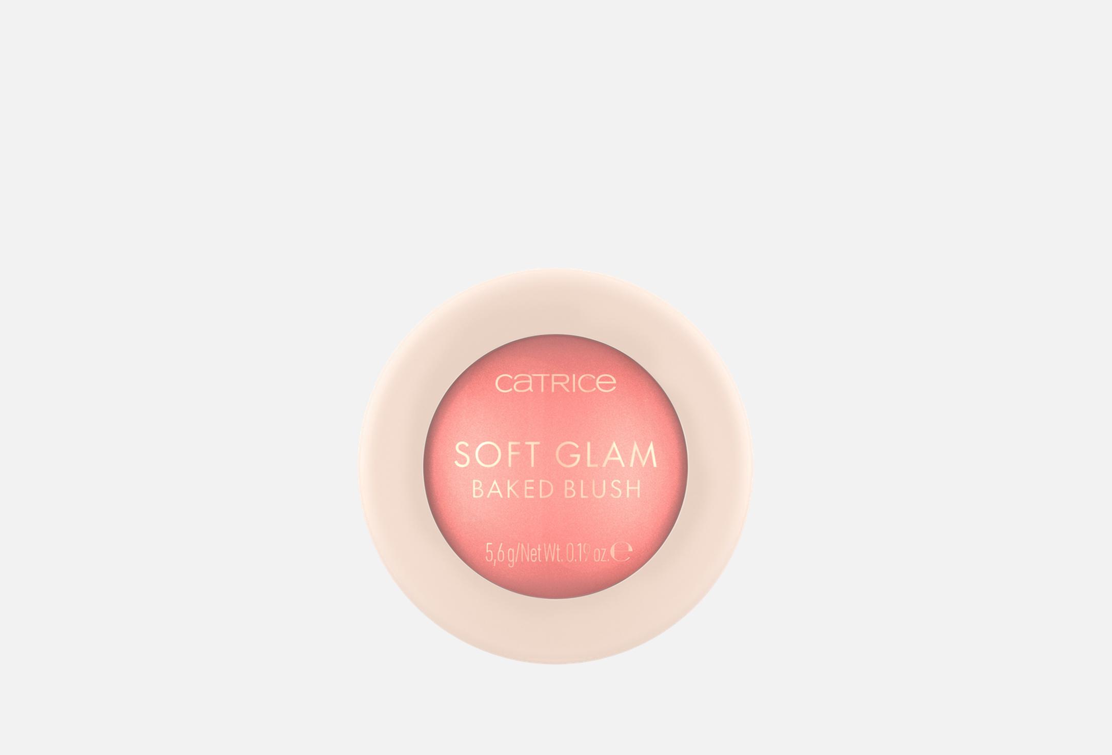 Catrice Румяна запеченные для лица Soft Glam 030, Cheeky coral 5.6 г — купить, цена в Москве