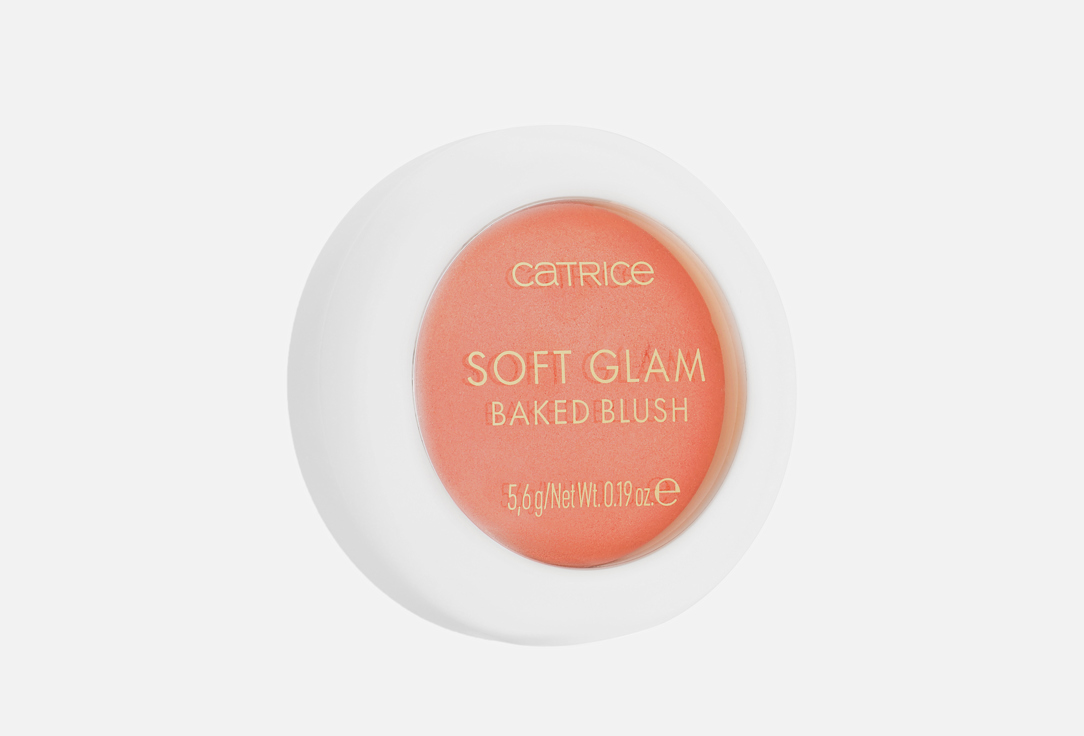 Изображение товара Запечённые румяна и хайлайтер Catrice Soft Glam 030 Cheeky Coral