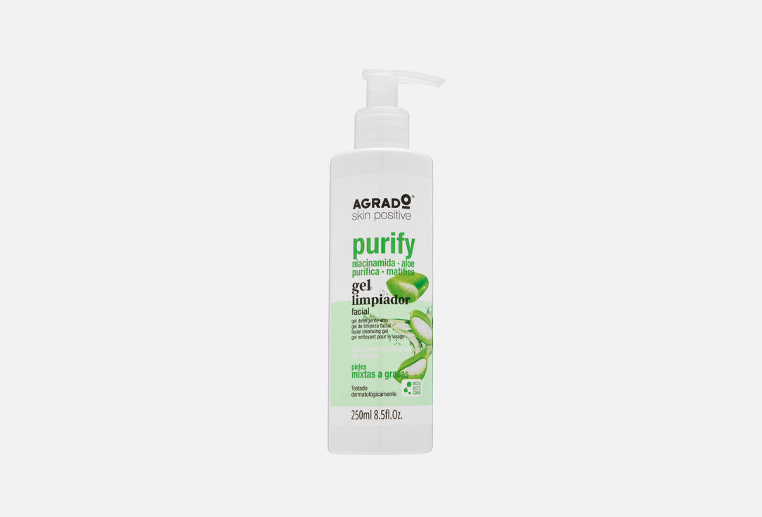 

Гель для умывания AGRADO, Purify 250 мл