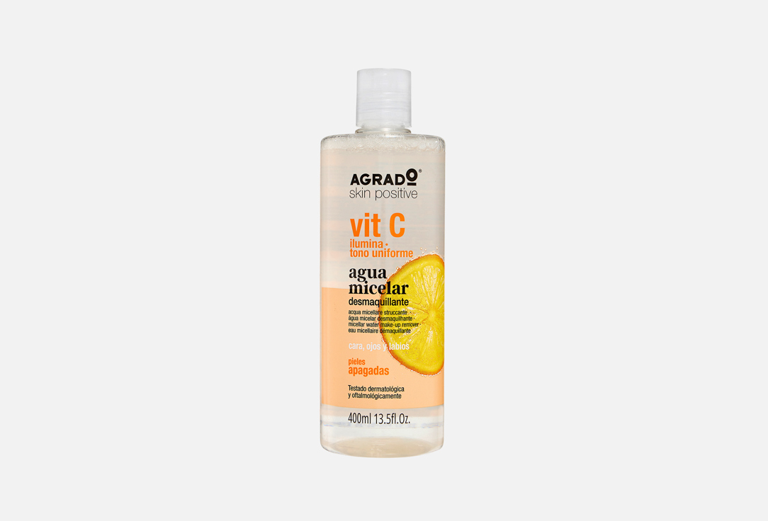 

Мицеллярная вода AGRADO, Vit C 400 мл