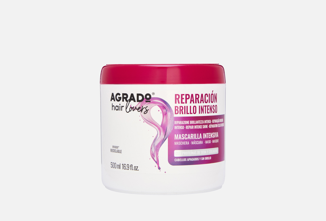 

Маска для волос AGRADO, Repair Intense Shine 500 мл