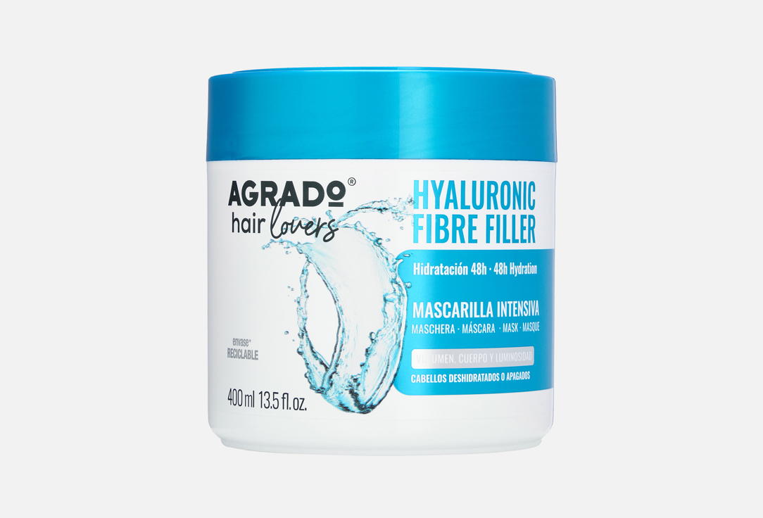 Изображение товара Маска для волос AGRADO Hyaluronic Fibre Filler 400 мл