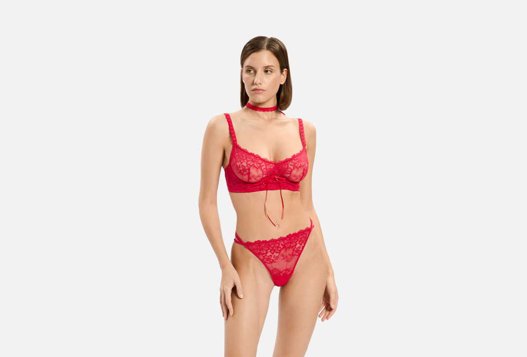 Изображение товара Бюстгальтер с мягкой чашкой и кружевным чокером Infinity Lingerie Satine