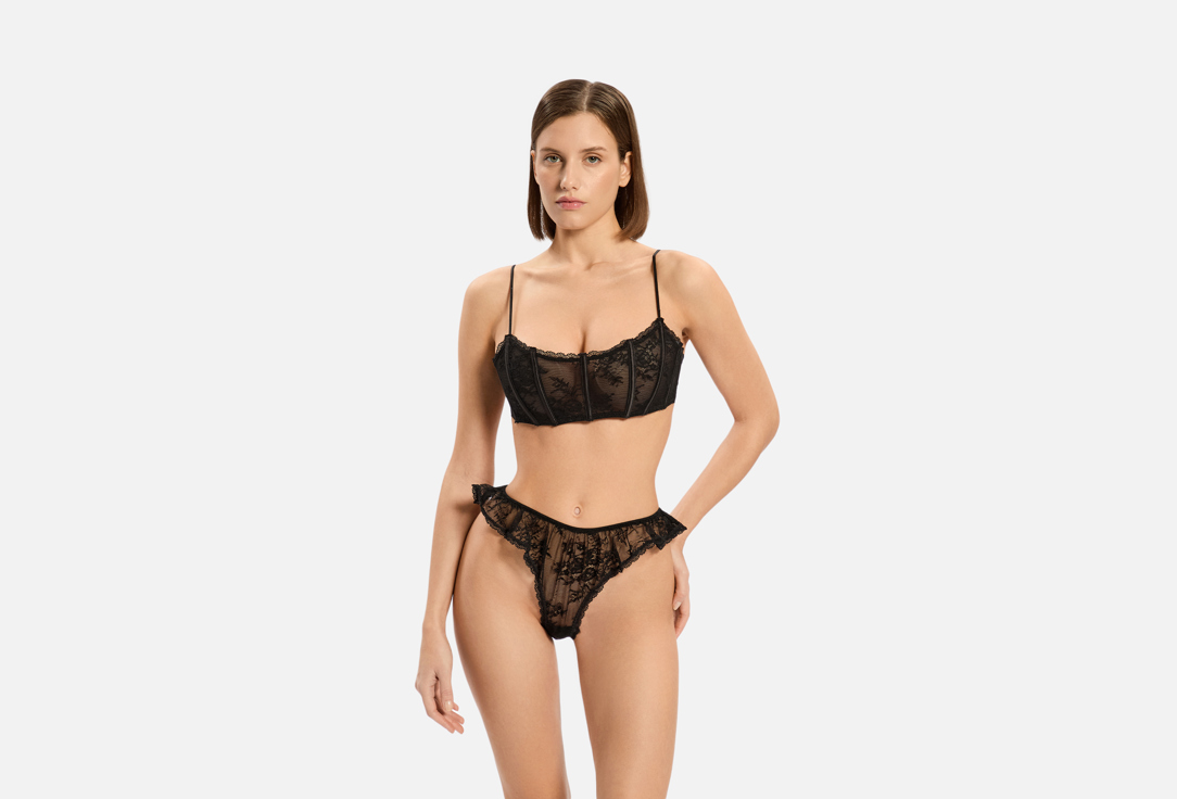 Изображение товара Бюстгальтер бралетт Infinity Lingerie Shampany из эластичного кружева для женщин