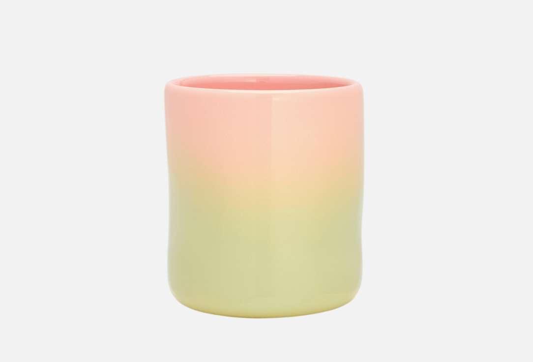 Изображение товара Керамический стакан Saloev.ware Мятый 350 мл ручная работа уникальный дизайн