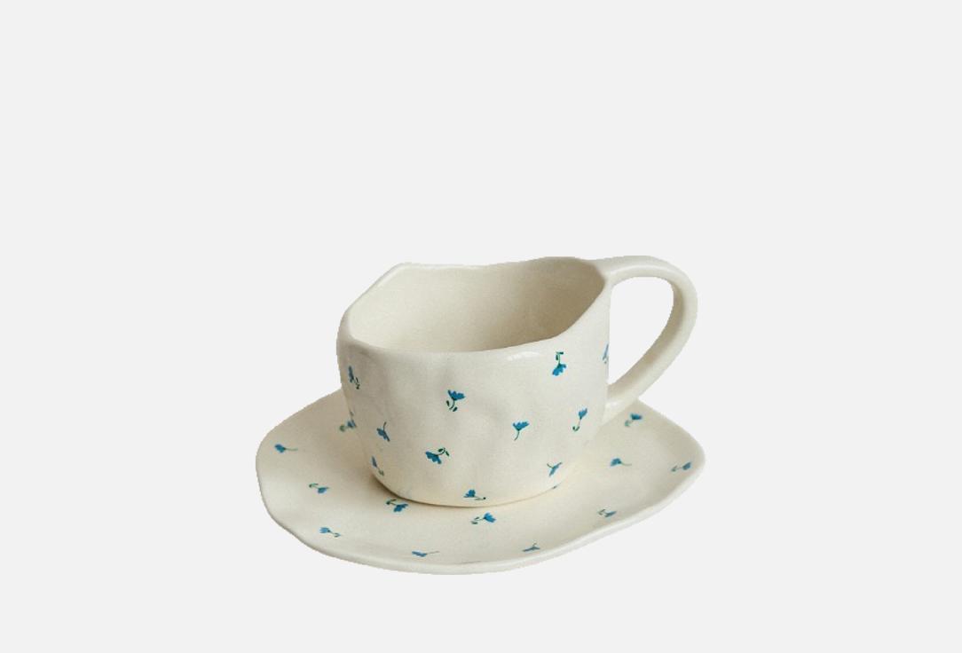 

Чайная пара ВОЛШЕБНО ТУТ, Васильки 370 мл