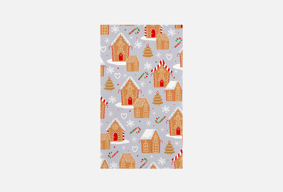 

Полотенце вафельное САМОЙЛОВСКИЙ ТЕКСТИЛЬ, Фиолетовый, Имбирная сказка Вид 2, 45х60 1 шт